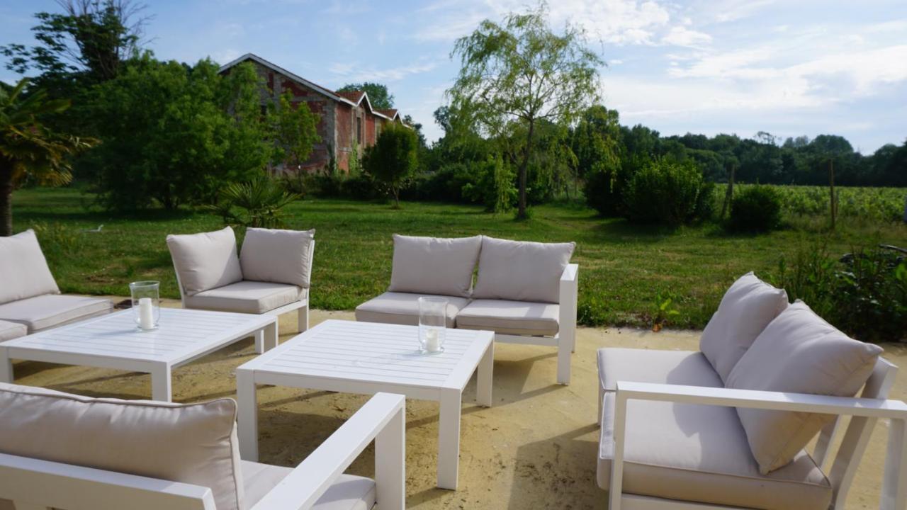 Chateau Bernon Maison D Hotes - Piscine Et Spa Queyrac Екстер'єр фото