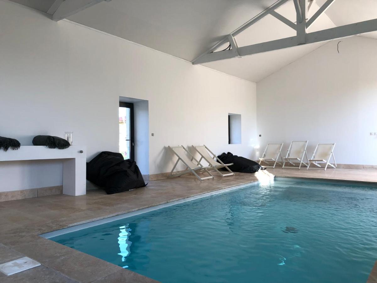 Chateau Bernon Maison D Hotes - Piscine Et Spa Queyrac Екстер'єр фото