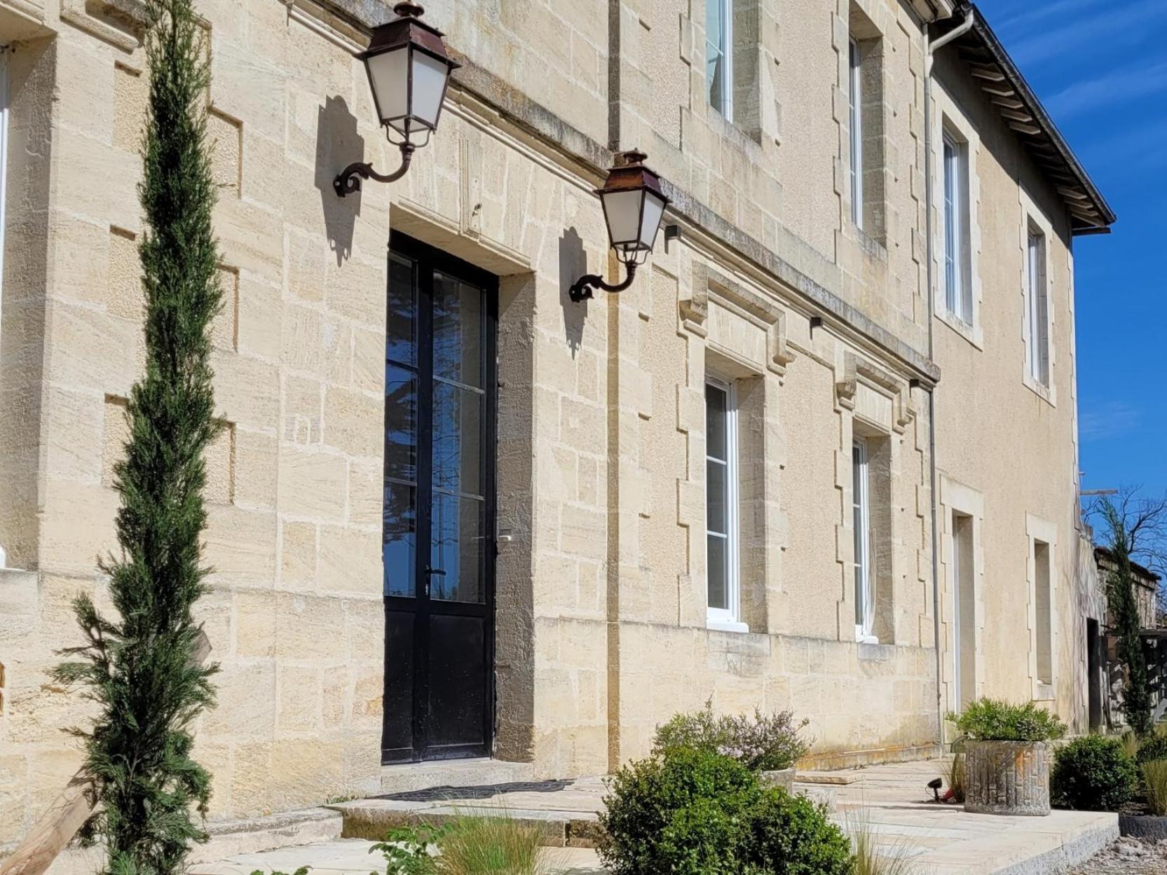 Chateau Bernon Maison D Hotes - Piscine Et Spa Queyrac Екстер'єр фото
